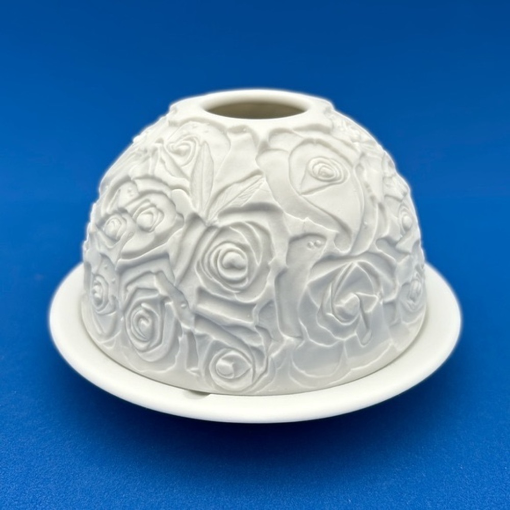 Bernardaud Limoges "Bouquet of Roses" Lithopane